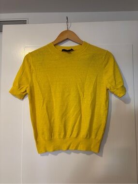 Yellow Crewneck Sweater